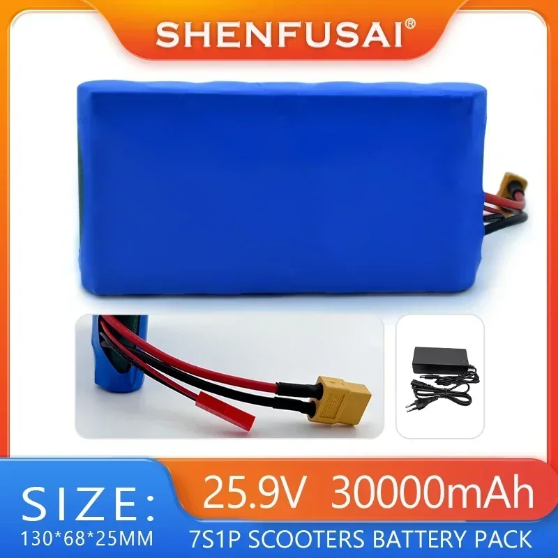 24 yearsOriginal lithium-ion battery for small electric skateboards, 30000m 24V 7S1P battery pack