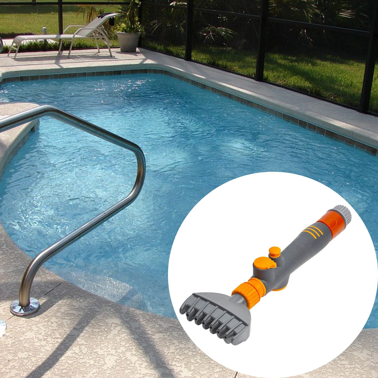 Brosse pour filtre de piscine, filtre de piscine réglable, cartouche de nettoyage, remplacement pour filtre de piscine, pièce de nettoyage