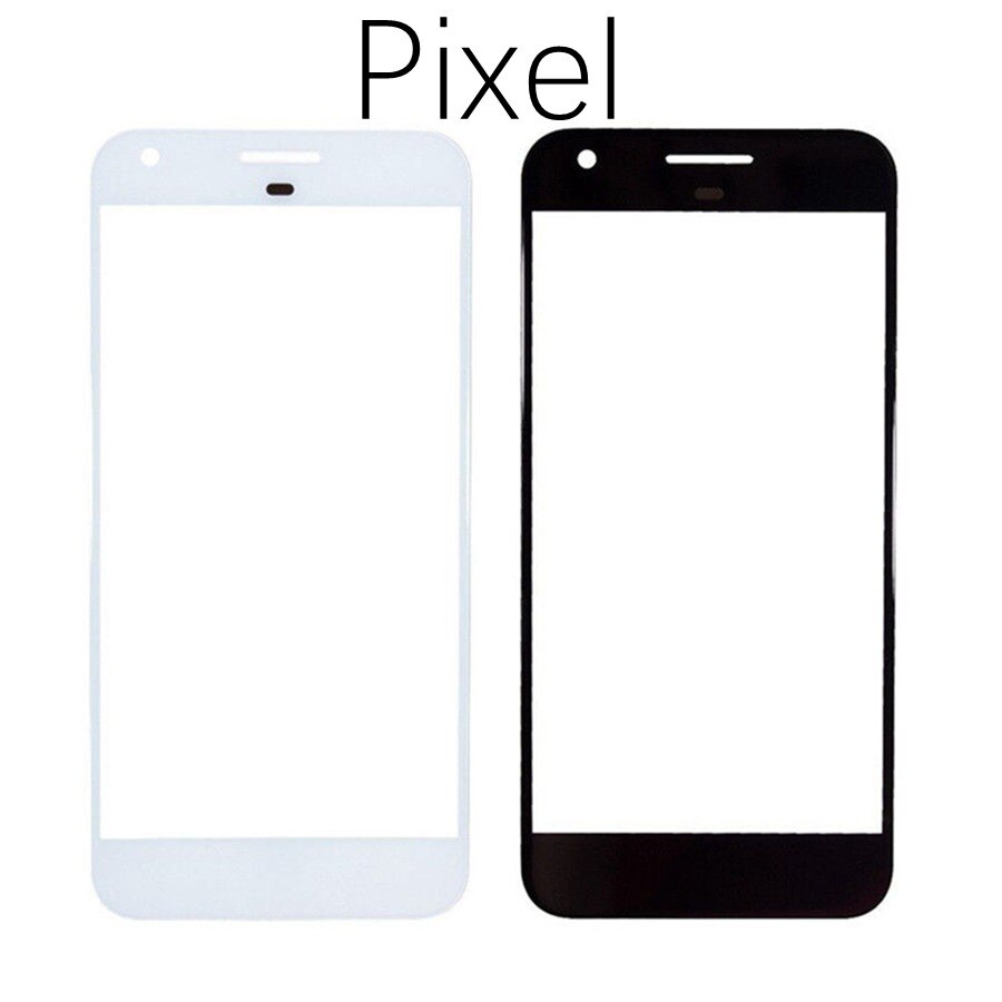 Front Glass For Google Pixel 2 3 3A 4 XL Front Glass Lens Outer Touch Screen Panel Glass Cover Pixel 2XL 4XL Replacement Parts