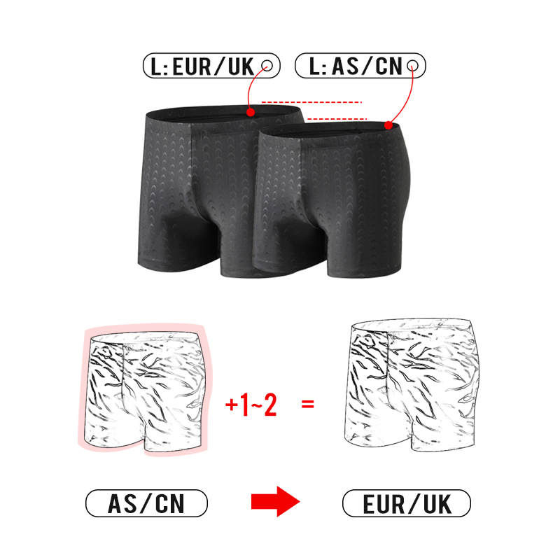 Bañador de piel de tiburón para hombre, traje de baño de secado rápido, bóxer de playa