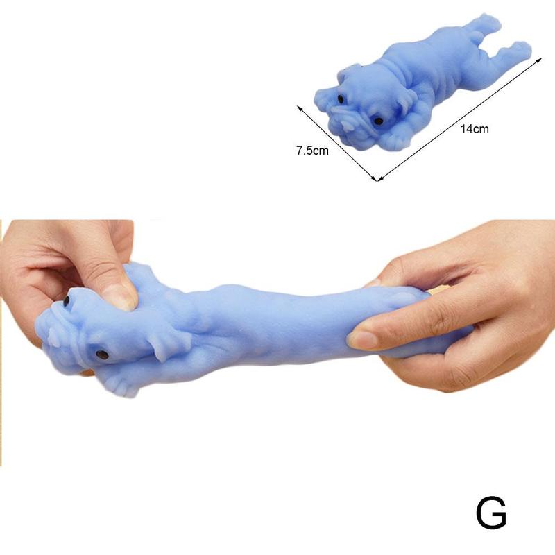 Papa Hond Squeeze Speelgoed Muziek Decompressie Speelgoed Party Speelgoed Knijpen Netto Rode Shar Speelgoed Decompressie Vent Kinderen Pei u9F1: blue-blue