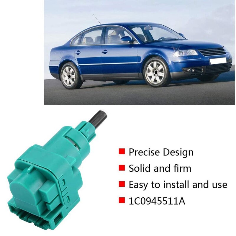 1C0945511A Auto Bremslicht Stop Schalter für Golf Bora Passat Beetle Sharan Bremse Licht Schalter Neue Auto Zubehör