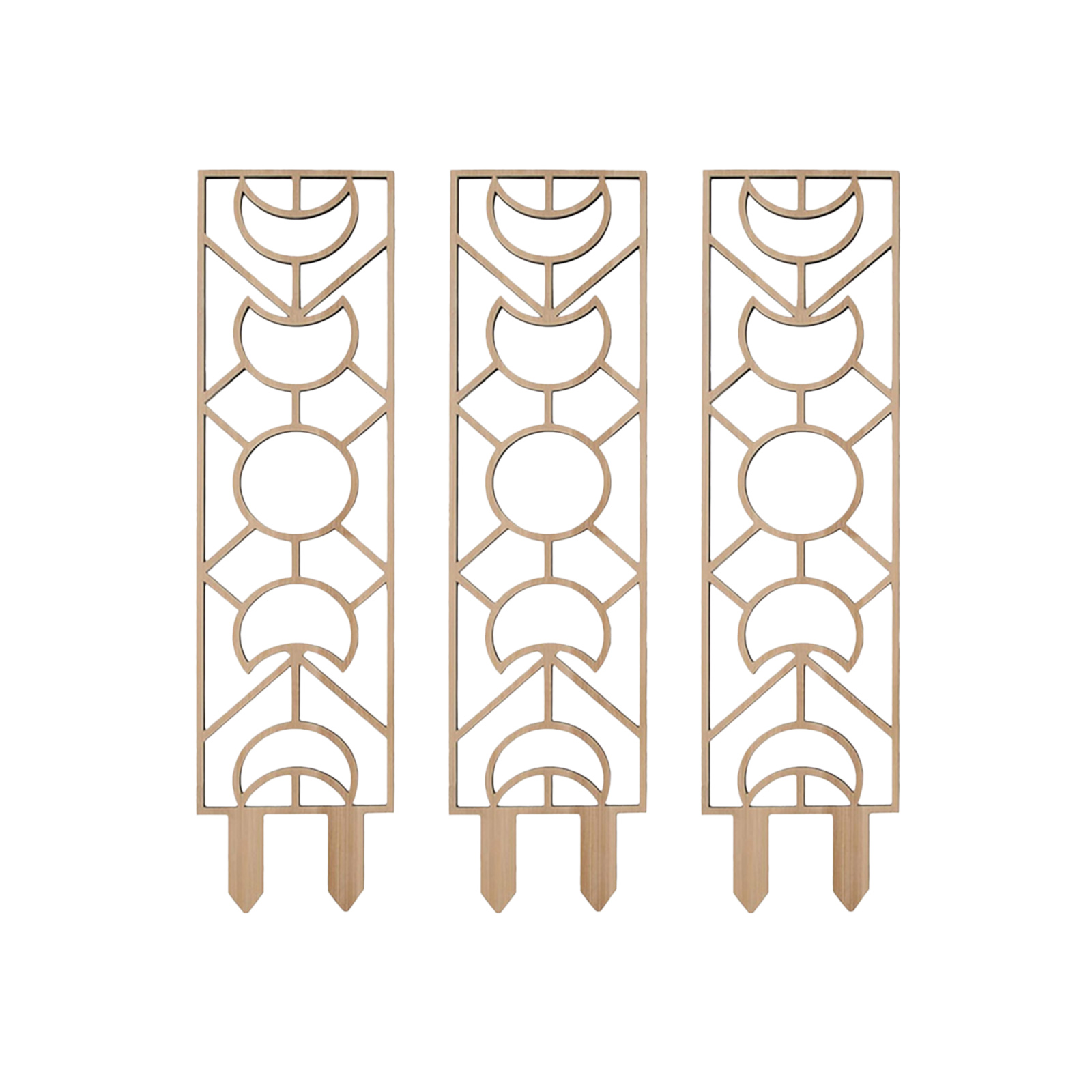 Climbing Vine Rack Small Trellis for Potted Plants Plants Climbing Trellis Wooden Support Pole Flower Vegetables Decor Bracket: B