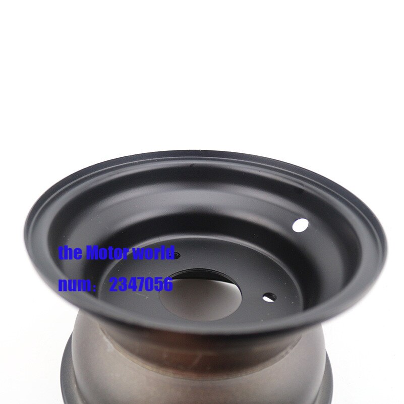 Aluminum hub 8 inch original aluminum rim skateboard wheel aluminum steel rim spare tire assembly
