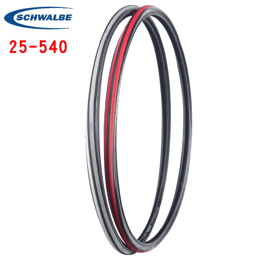 Schwalbe RIGHTRUN-neumático para silla de ruedas de 24 pulgadas, 25-540, 24x1, alambre de acero inflable, antiperforación