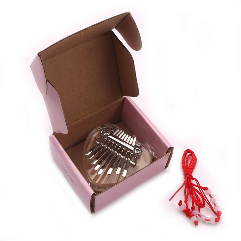 Afrika Kalimba 8 Sleutel Duim Piano Vinger Keyboard Musical Apparatuur Voor Beginer Toetsenbord Instrumenten