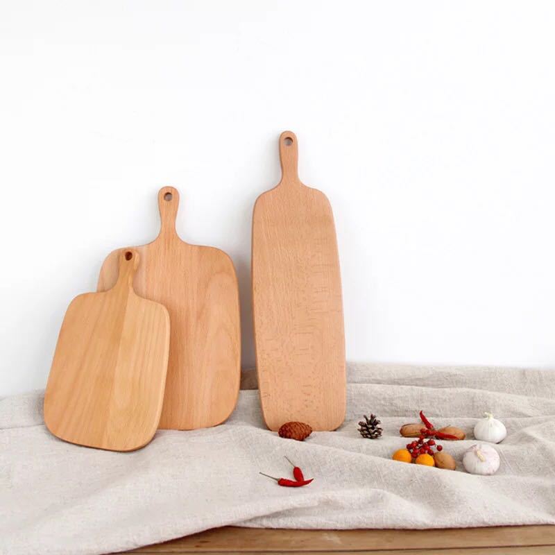 Wooden Chopping Boards Solid Wood Cutting Board Black Walnut Pizza Board Whole Wood Steak Bread Board Cutting Vegetables Fruit