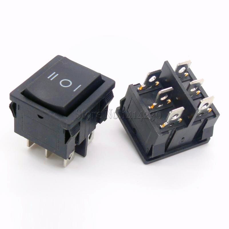 KCD5 21x24mm 21*24mm Rocker Switches Kit 4 Pin 6Pin 2 Position 3 Position 6A/12A 250VAC ON-OFF ON-OFF-ON