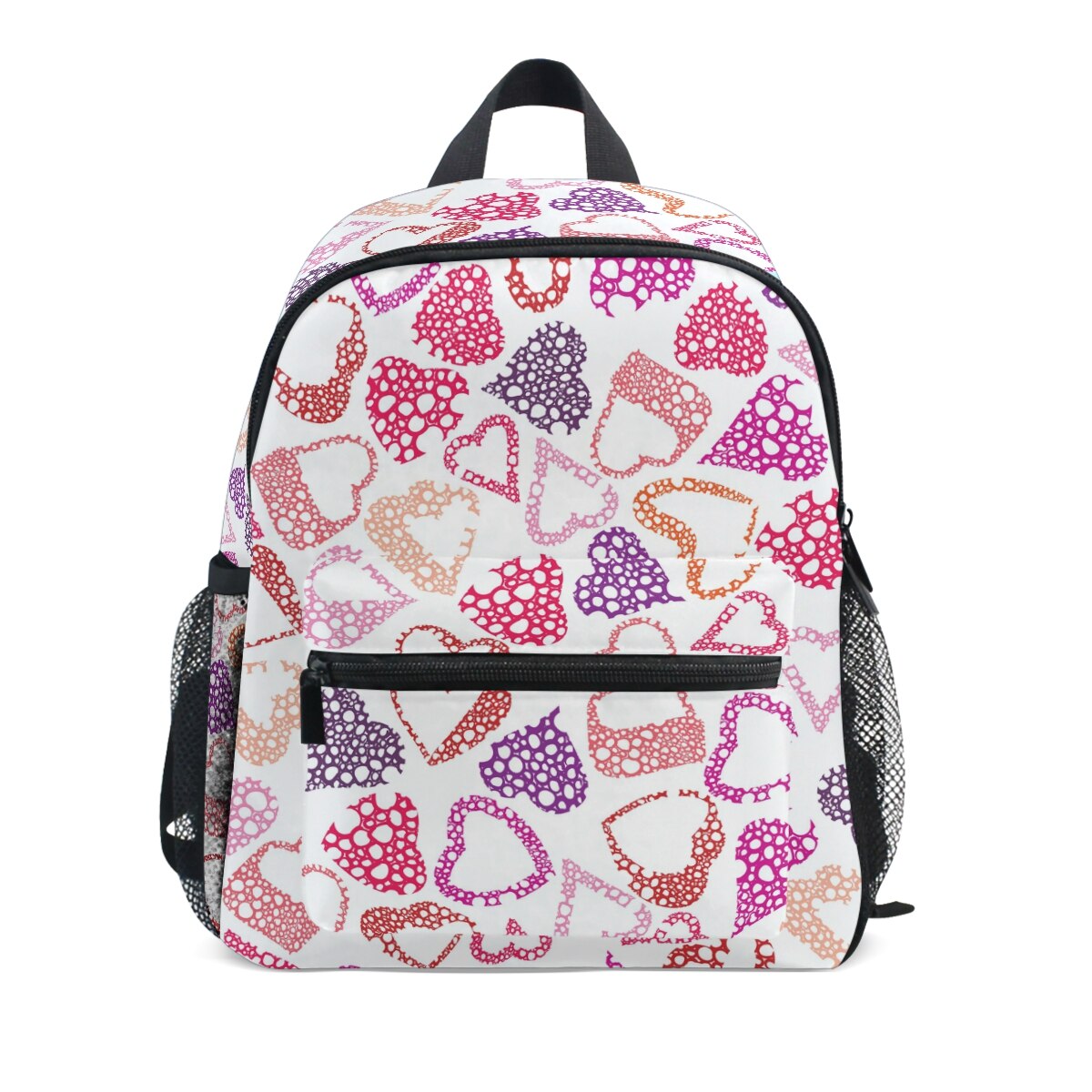 Moda Coração Vermelho Com Amor Texto Mochilas Bonito meninas do Estudante Da Escola Sacos Mochila Meninas Luxo Adolescente do Sexo Feminino Saco Da Senhora Saco de Livro: 03