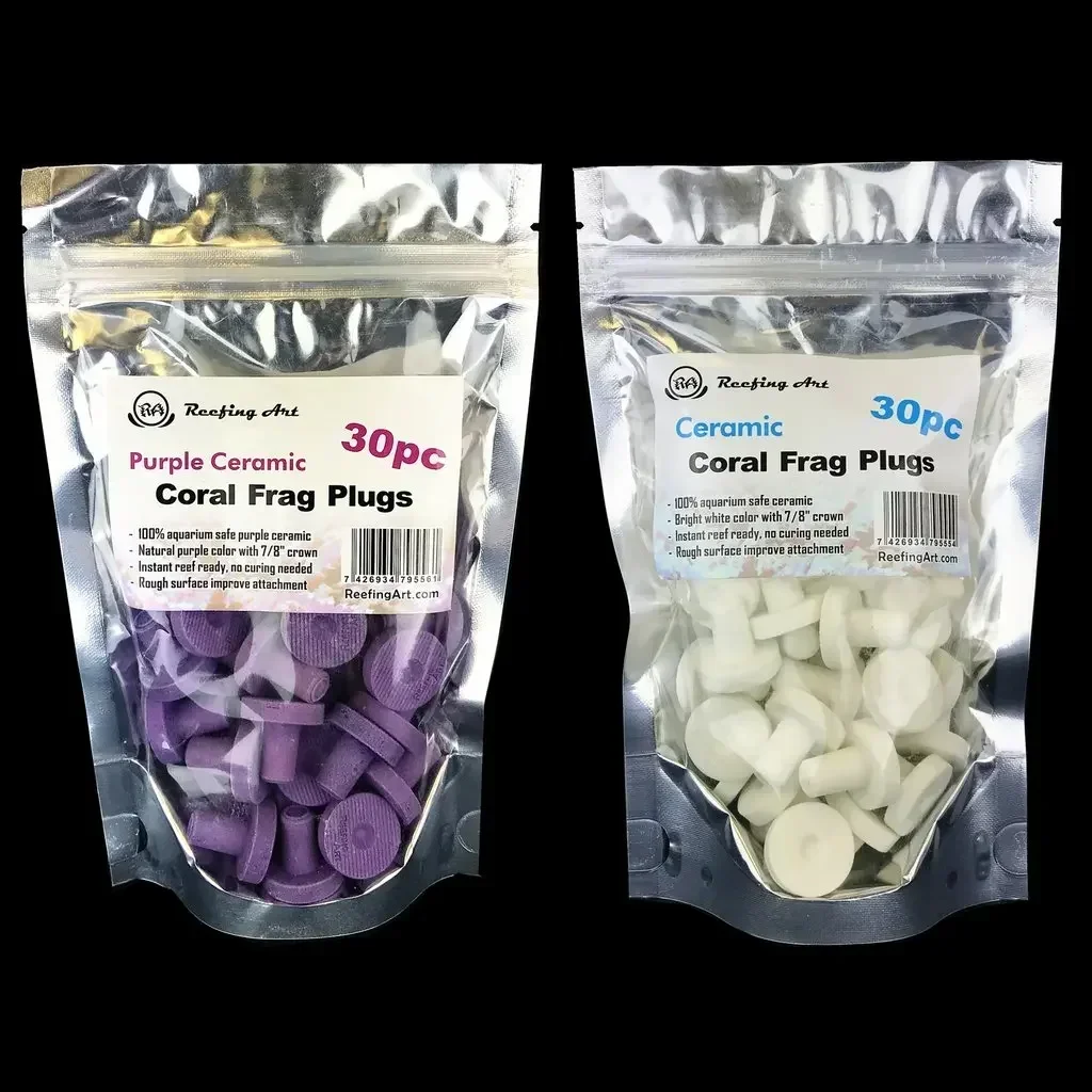 Reefing Art-Soporte de acrílico supertransparente para acuario, estante magnético para tapones de Coral Frag, para pecera de 15 - 20MM de espesor de vidrio