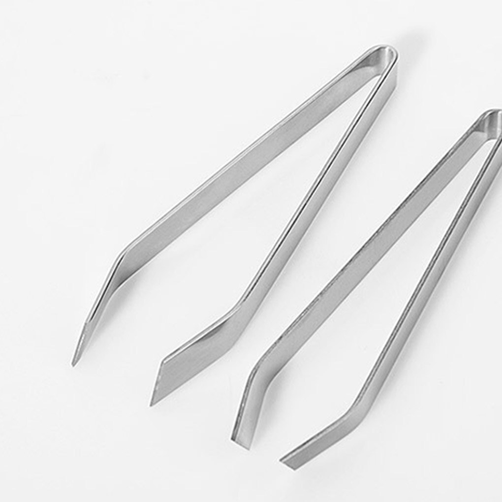 Pinzas para quitar espinas de pescado, pinzas de acero inoxidable para recoger mariscos, artesanía, herramienta de mariscos, , 1 ud.