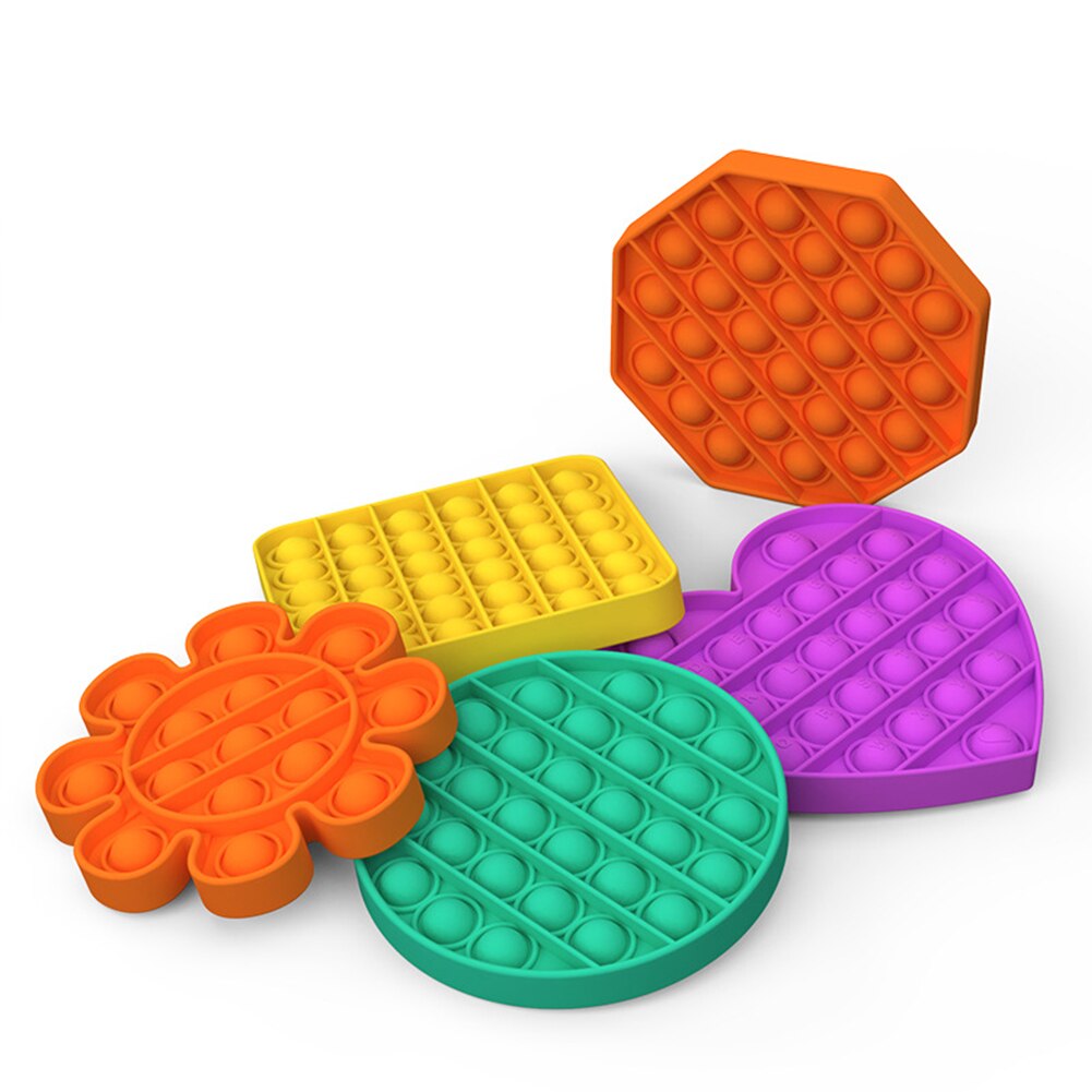 Antistress Speelgoed Bubble Popping Game Push Fidget Zintuiglijke Speelgoed Funny Adult Kids Reliver Stress Speelgoed Siliconen Autisme Speciale Behoeften