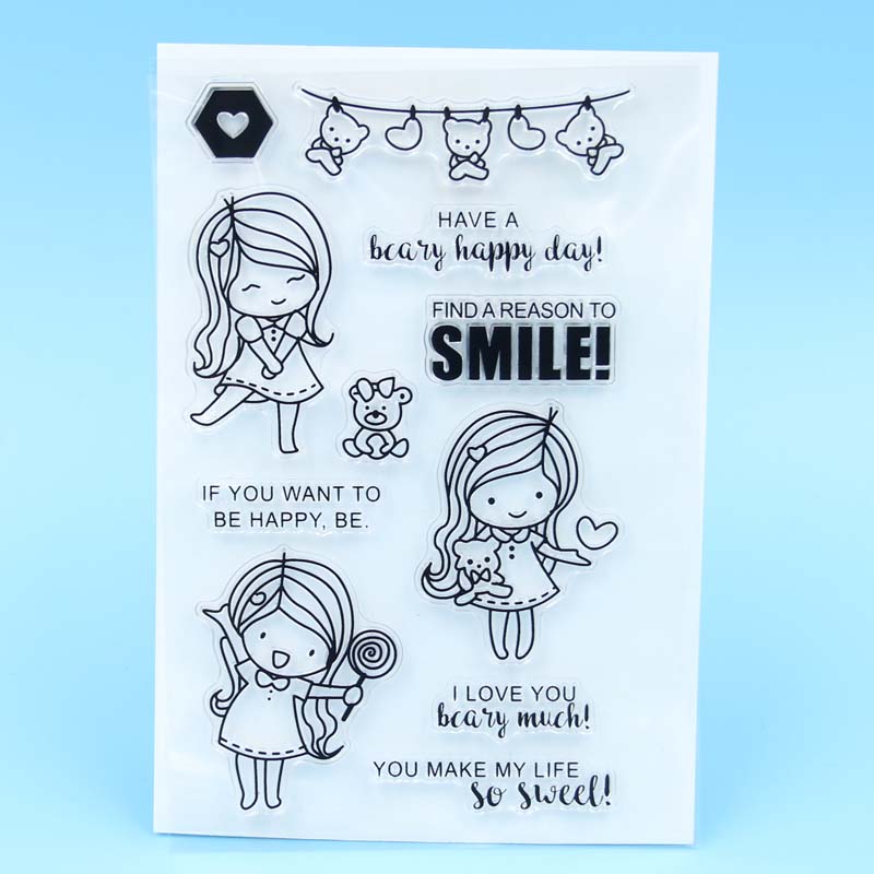 Timbre clair Transparent pour bricolage | scrapbooking/fabrication de cartes, A321,