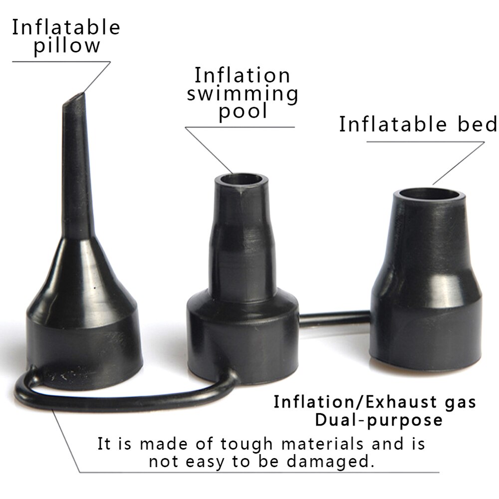 Portable Air Pump 12V Electric Air Pump Multifunctional for Inflatables Mattress Raft Bed