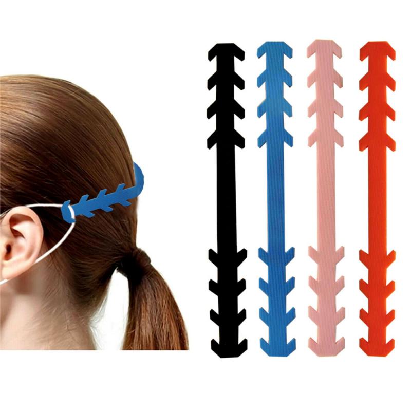 Face Sheild Mask Extension Ear Hook Buckle Ear Strap Extension Mask Fixing Clip Ear Saver Non-slip Adjustable Mask Hooks