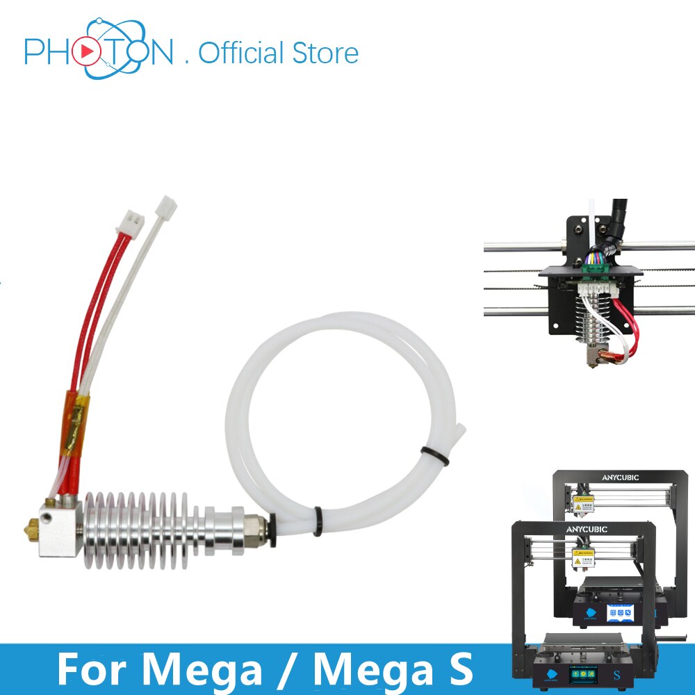 Anycubic Originele Printkop Voor Mega Mega S 3D Printer Accessoires Onderdelen Hotend 3D Afdrukken Verbruiksartikelen Extrusie Hoofd