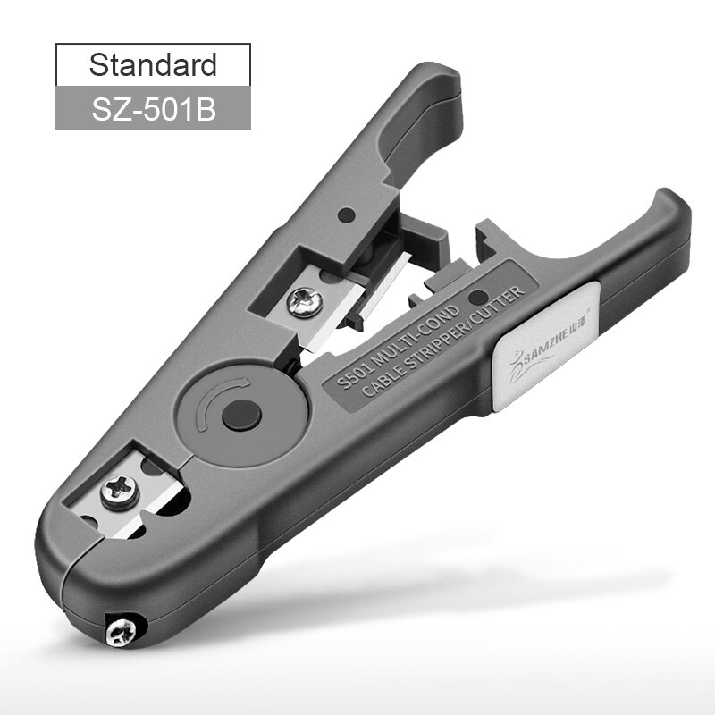 Samzhe Krimpen Tang Draad Tracker RJ11/12/45 Kabel Crimper Strippen Voor 6P/8P Ethernet En Telefoon kabel Maken: SZ-501B