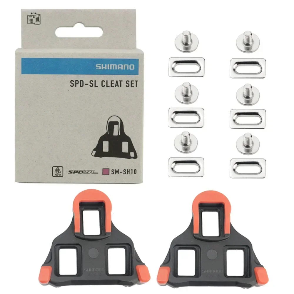 Shimano SH11 SH12 SH10 Schoenplaten SPD Cleat Set Racefiets Pedalen Schoenplaten Fiets SH10 Schoenplaten Pedalen Plaat Clip: Light Grey