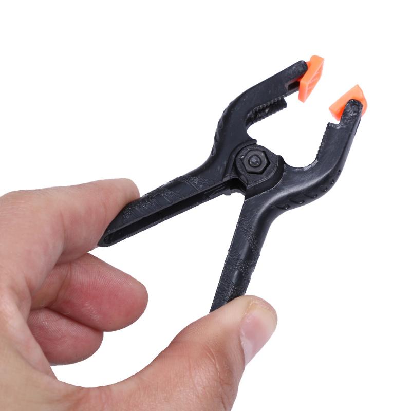 10PCS 2inch Spring Lovely Plastic Nylon Toggle Clamps For working Spring Clamps Album Studio Grip Clamp Wooden Clip