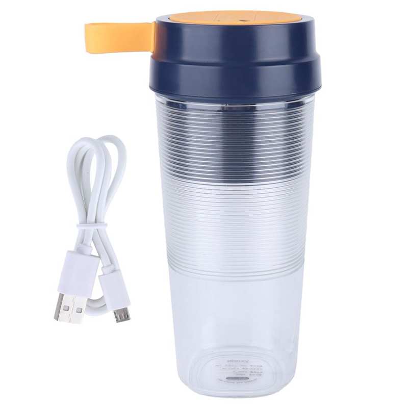 400Ml Handheld Juicer Cup Mini Draagbare Usb Oplaadbare Fruit Milkshake Juicer Cup Voor Huis Keuken
