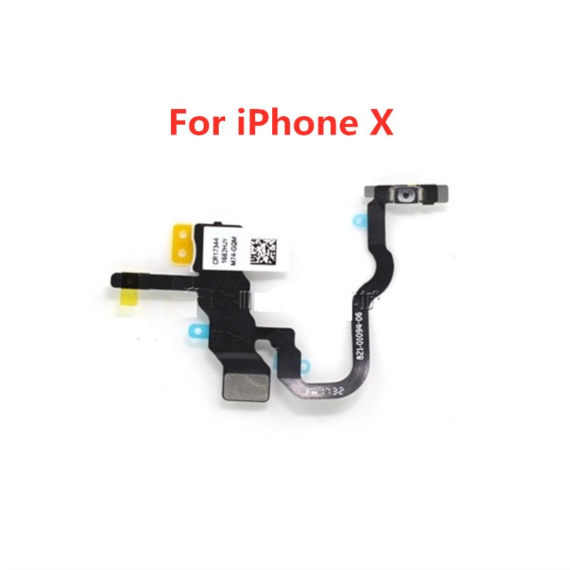 Power Flex Kabel mit Metall Für iPhone 5 5S SE 6 6S 7 8 Plus X XS MAS XR Volumen Schalter Auf Off Taste Ersatzteil Ersatz
