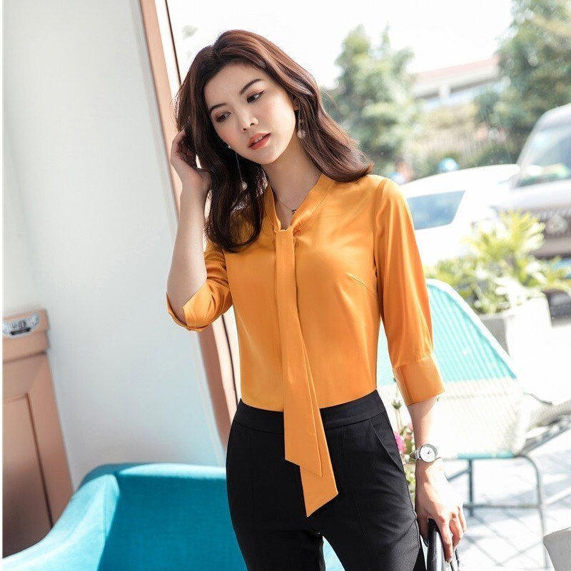 White Half Sleeve Women Blouses and Shirts Spring Summer Ladies Office Blouse Female Casual Tops Clothes