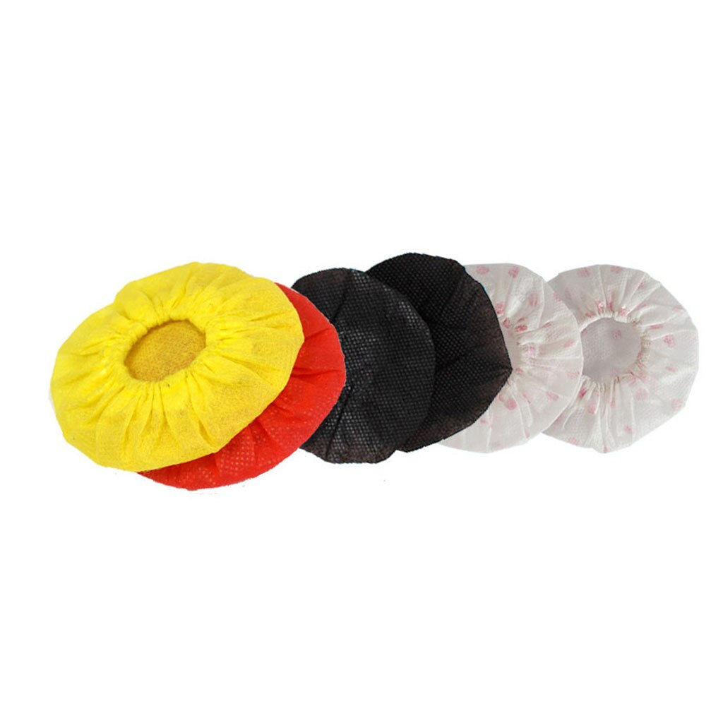 microphone cover Disposable Noise Prevention Nonwoven Cover Case 250PC Cap Microphone Cover Ball Shape elasticity Direct sales
