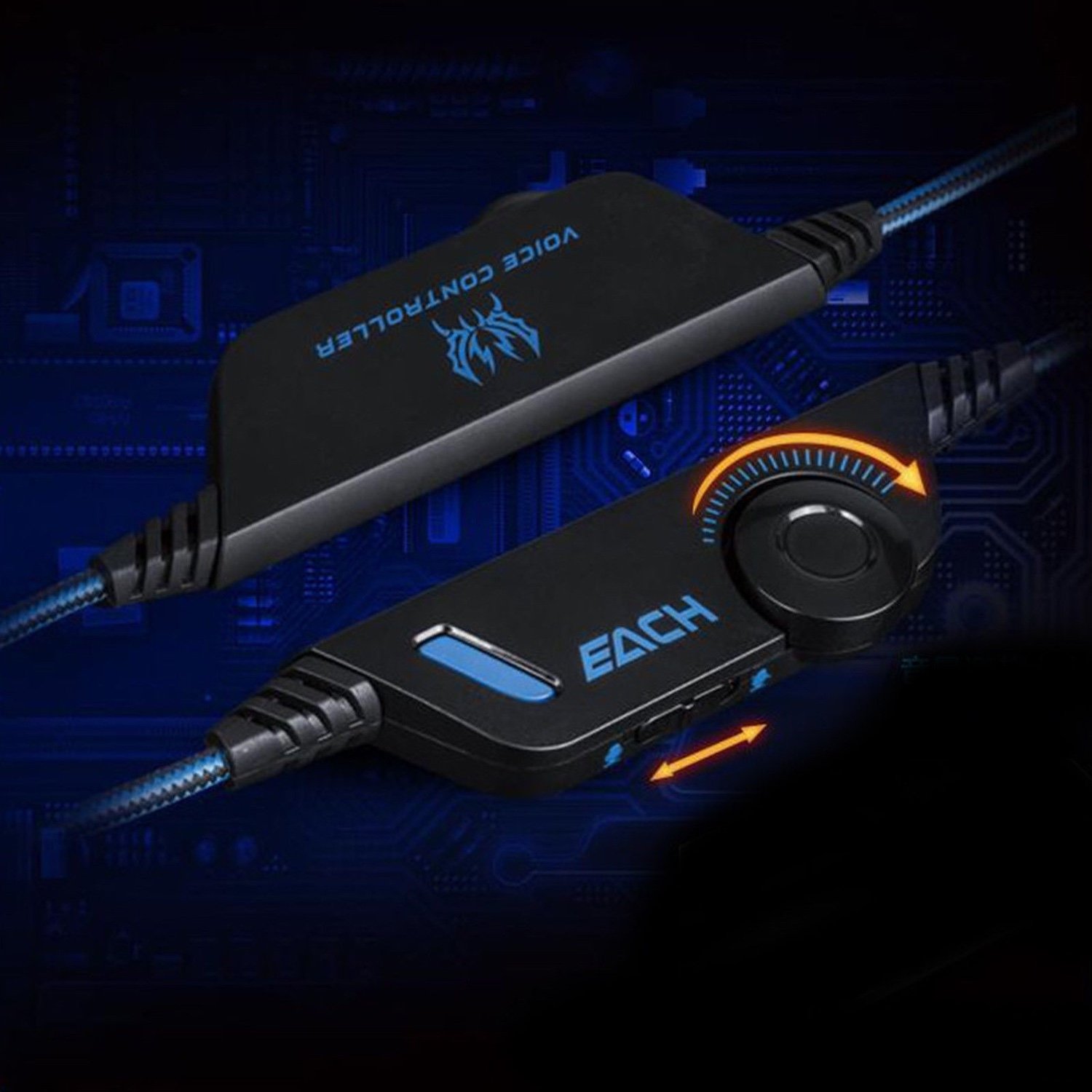 G2000 gioco cuffia per PC Il Mio C stereo collegare USB + 3,5mm (cuffie + Il Mio C rófono)