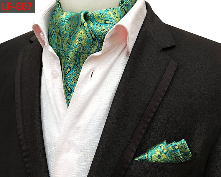 Ricnais-Conjunto de pañuelos de Cachemira Vintage para hombre, traje de caballero cuadrado con bolsillo, pañuelo Formal de boda