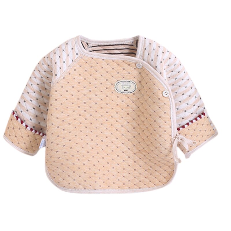 Autumn Baby Boy Girl Coat Tops Long Sleeve Floral Printing Sleepwear Kids Casual Blouse z: A