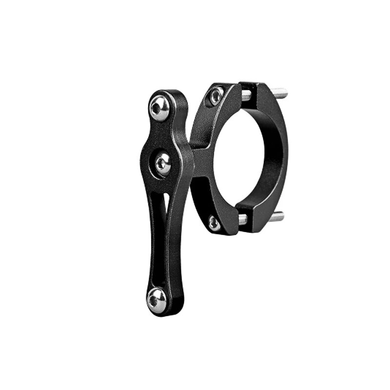 Fiets Bidonhouder Mount Adapter Verstelbare Mtb Racefiets Stuur Ketel Houder Conversie Zadelpen Fles Beugel: Type B Black
