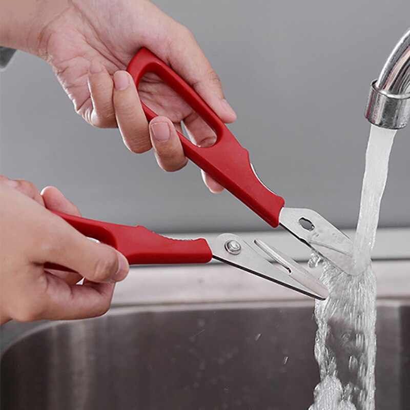 Pince à Homard Crevette Coquille de Crabe Jambe Fruits De Mer Coquillages Ciseaux Cisaillement Snip Outil de Cuisine Crevettes Éplucheur