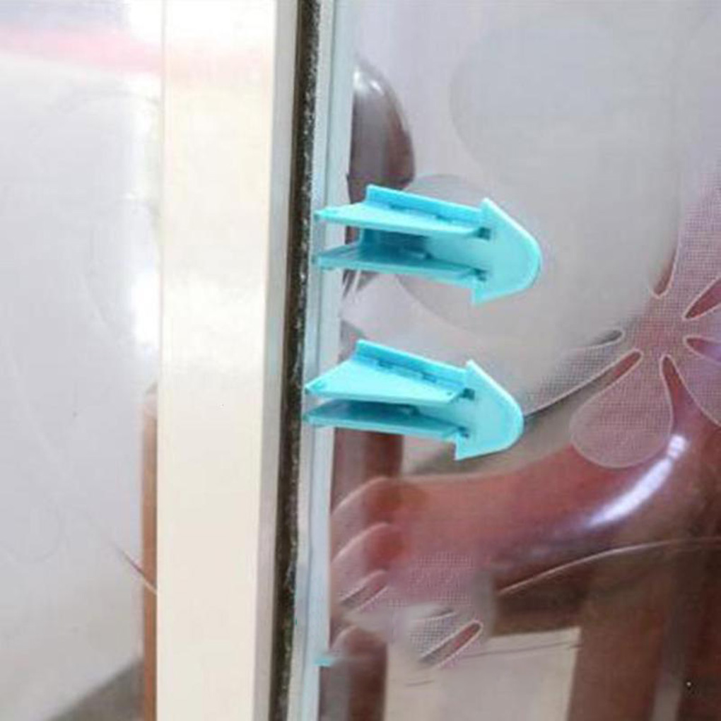 5PCS Safety Locks Baby Kids Safety Protection Guard Sliding Door Window Stopper Limiter Blocker Security Lock Latch Stoper Baby