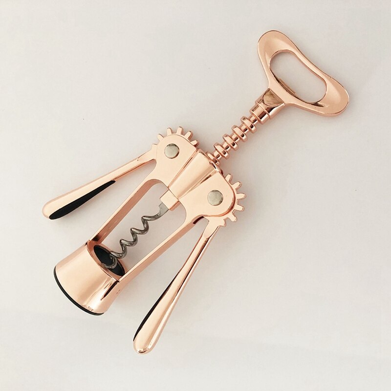 Wine Corkscrew Wine Beer Opener Wing Shaped Corkscrew Wine Tool Multifunction Red Wine Corkscrew Bottle Opener