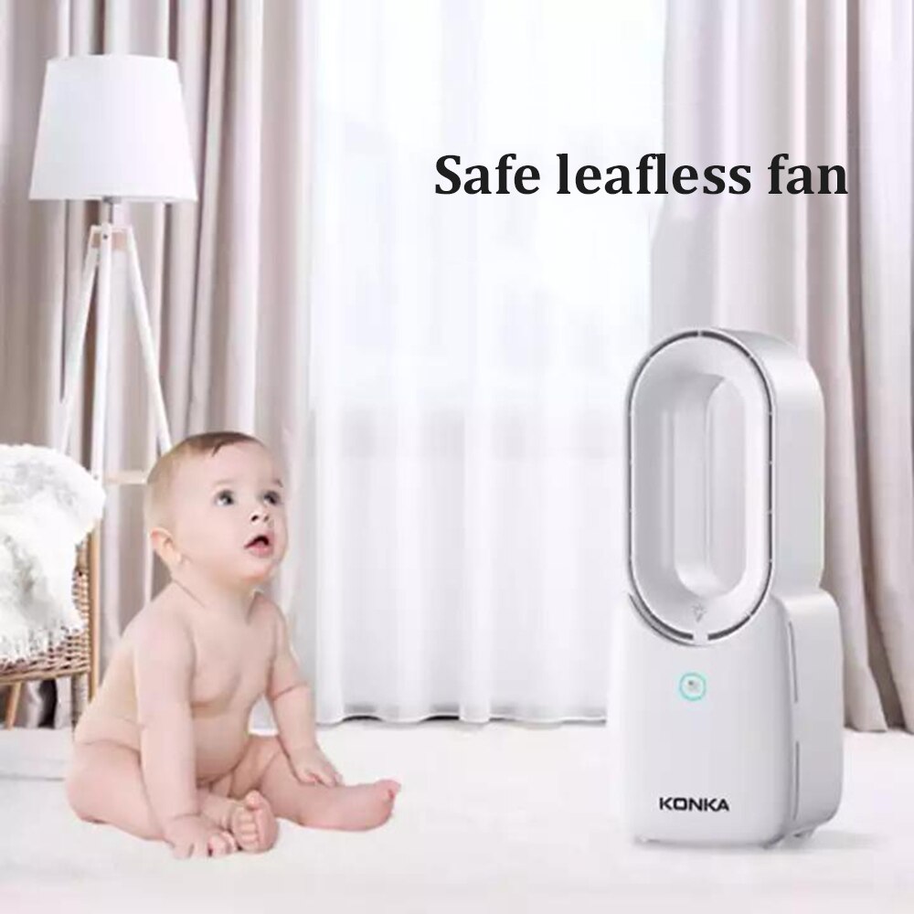 Bladløs blæser gulvblæser uden ventilator ventilator luftrensende romote styret elektrisk luftkøler ventilator