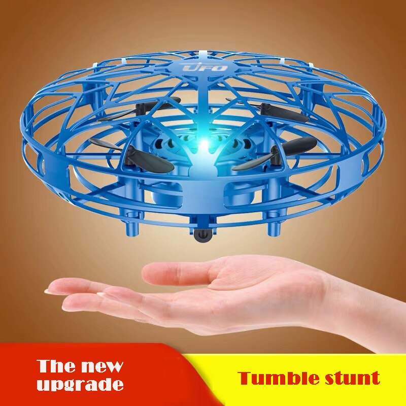 kleine smart gebaar sensing vliegende schotel 360 ° roll mini UFO anti-val schorsing vliegtuigen speelgoed kinderen educatief speelgoed