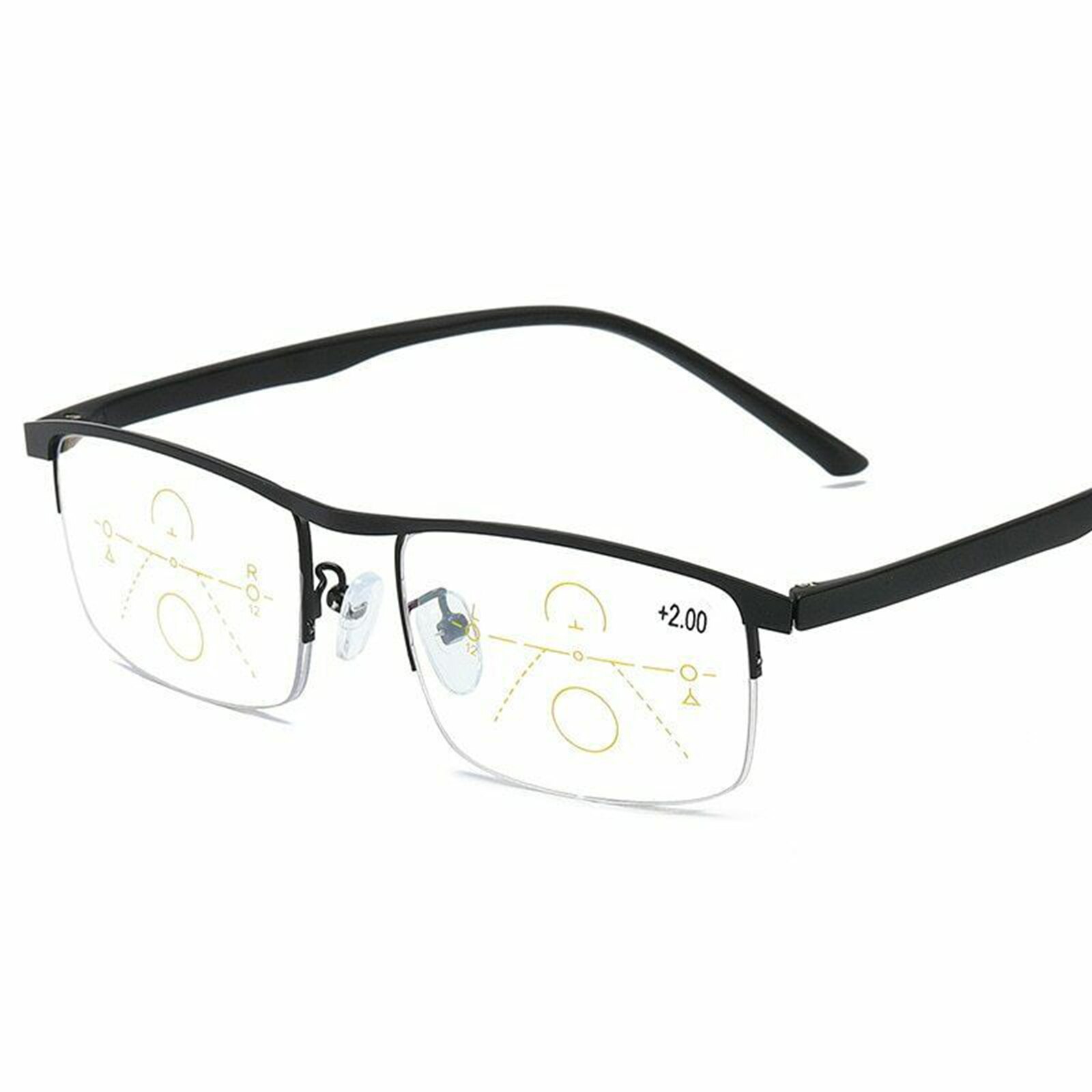 German Intelligent Color Progressive Auto Focus Reading Glasses See More Clearly Women Men J55