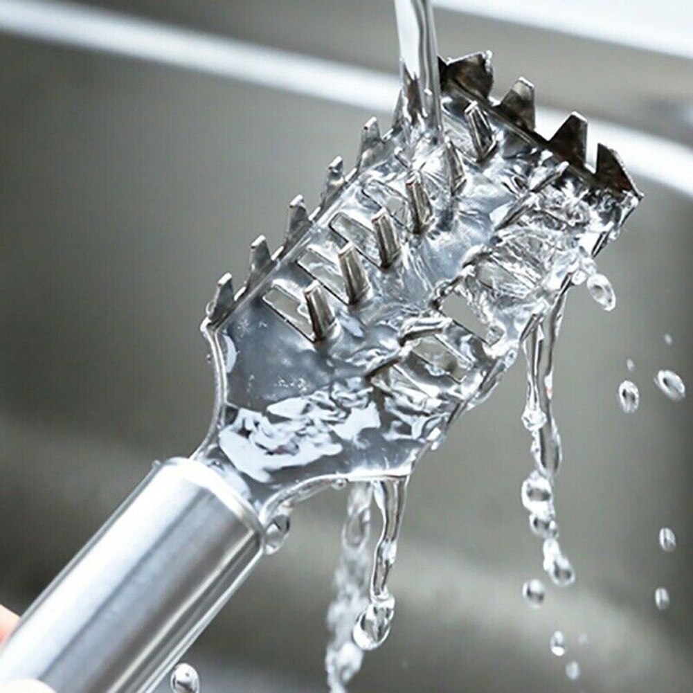 Tool Fish Scale Stainless Steel Remover Cleaner Descaler Home Processor