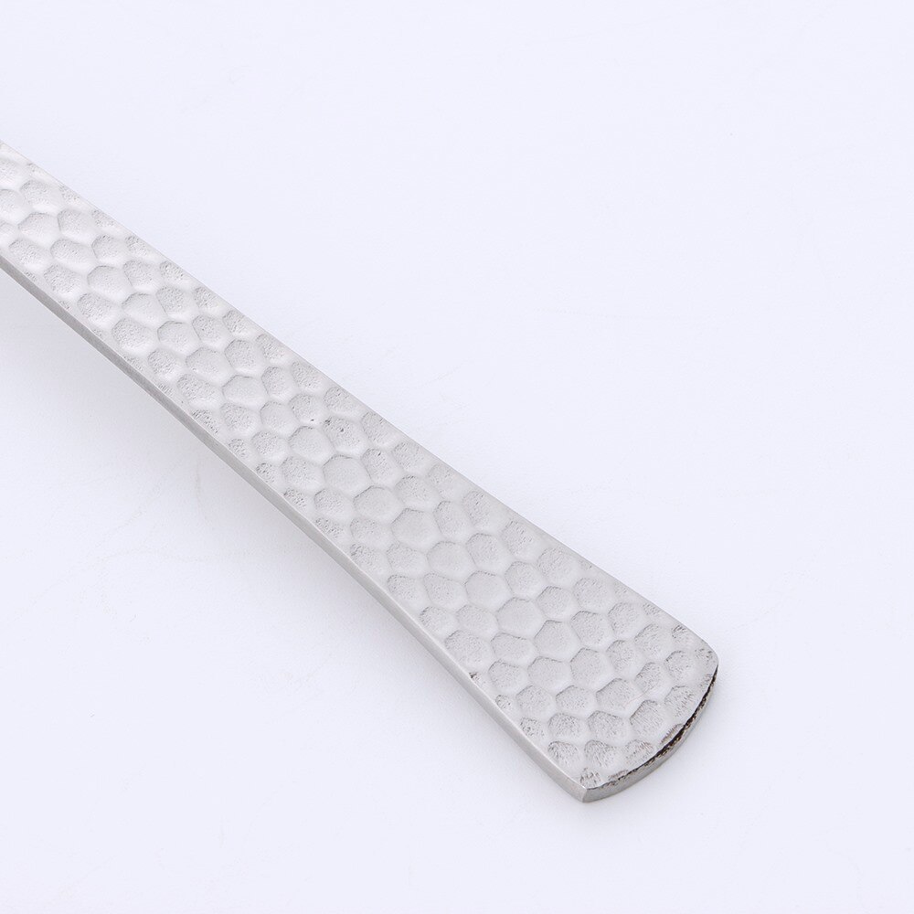 Full Hammered 18/10 Stainless Steel Silverware Cutlery Set Flatware Service for 4 Tableware Steak Knives Spoons Forks for Home