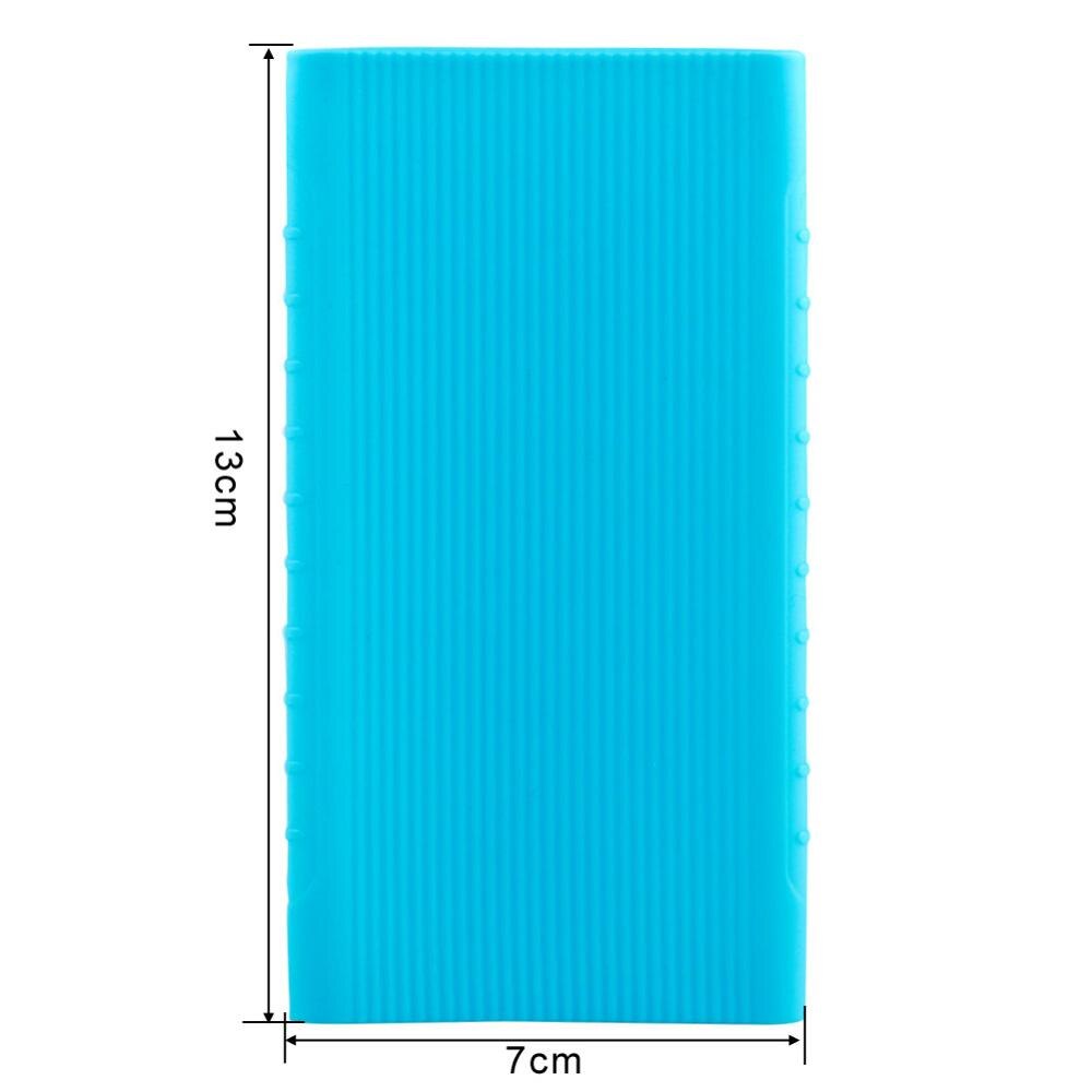 Nowy silikonowy pokrowiec na Xiaomi moc Bank 5000mAh PLM10ZM/NDA-02-rano gumowa powłoka torby na przenośny zewnętrzny akumulator