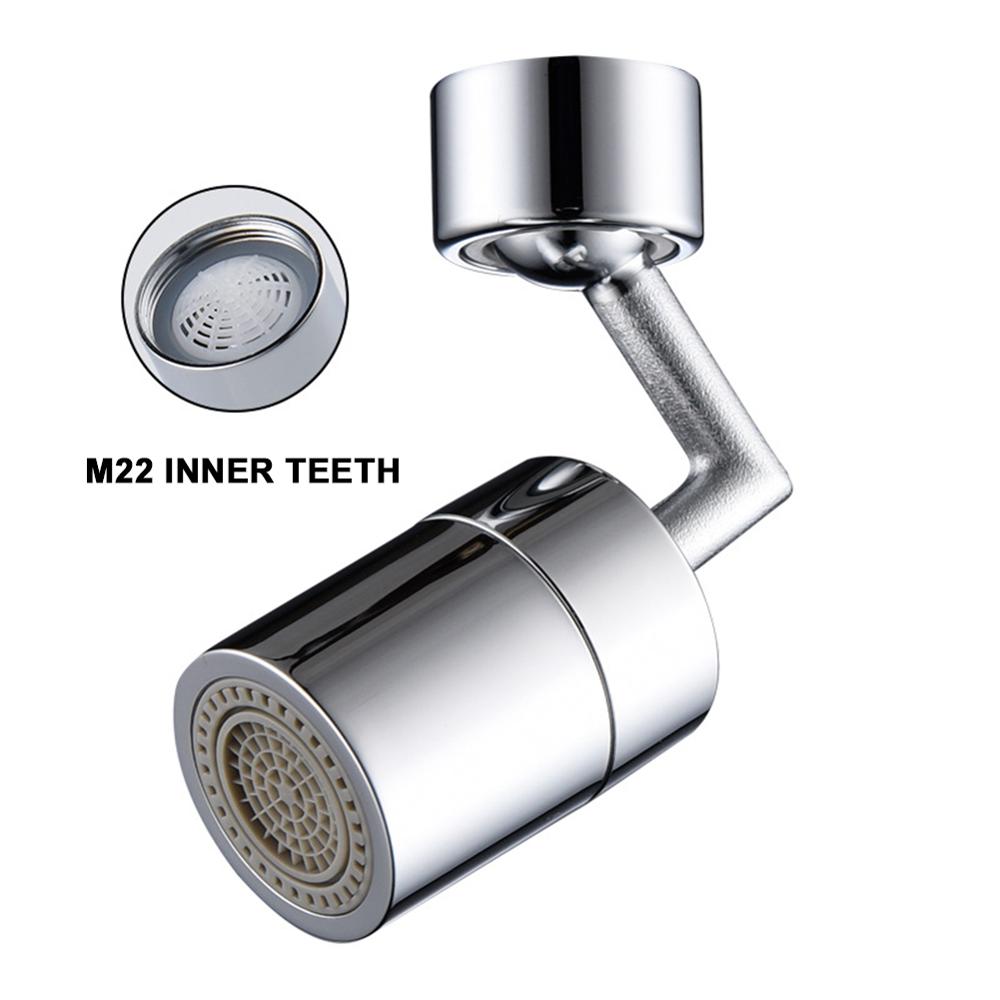 Robinet de cuisine universel rotatif maille bouche cuivre Splash tête double fonction barboteur robinet Extension accessoires: M22