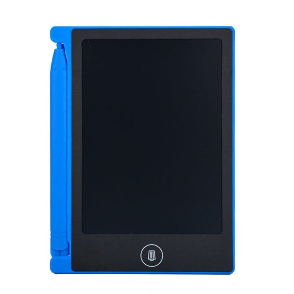 Tablica robić pisania cyfrowy notatnik LCD dzieci Eletric rysunek deska biurowa pisanie wyświetlacz szkolny: Niebieski