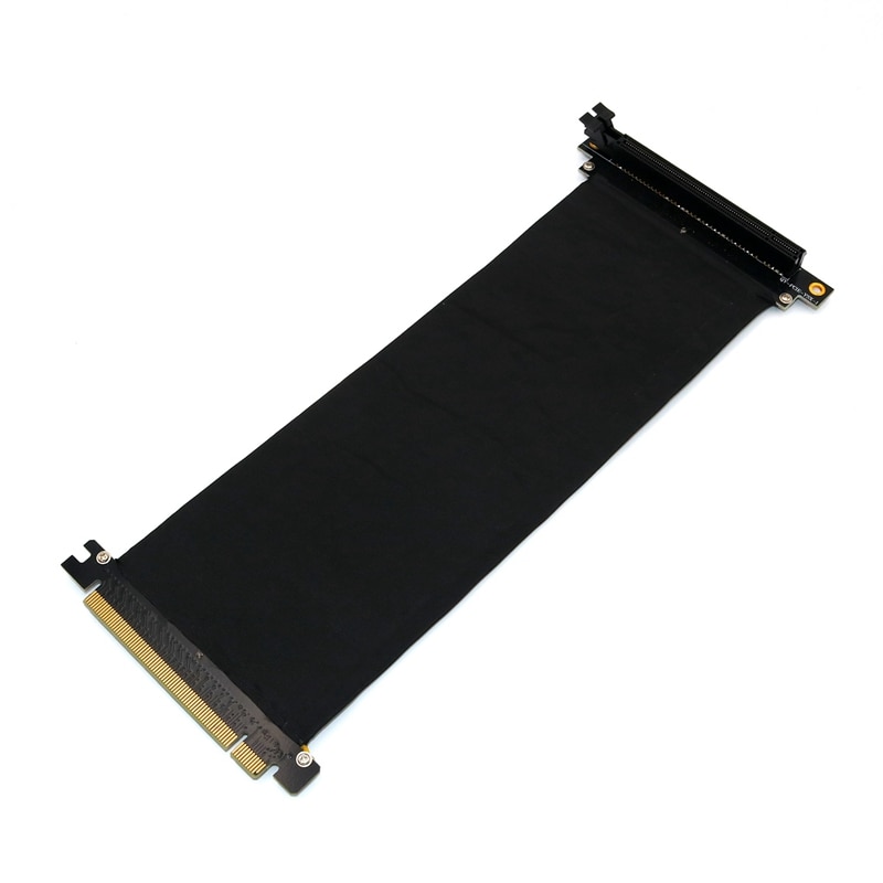 PPYY-PCI Express PCI-E 3.0 16X Verlengkabel Flexibele Hoge Snelheid (25cm-90 Graden)