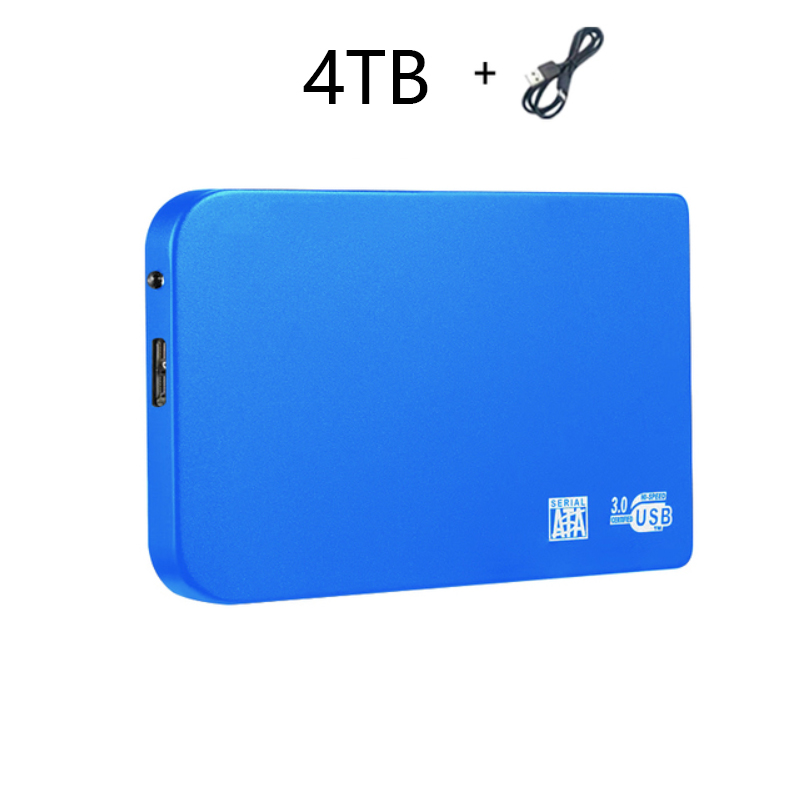 Lenovo Hochgeschwindigkeits-128TB-SSD-USB-3.0-Gehäbenutzen Handy, Mobiltelefon Festplattengehäbenutzen für SSD Externe Speicher-HDD-Kasten Mit USB3.0-Kabel ABS: Silber