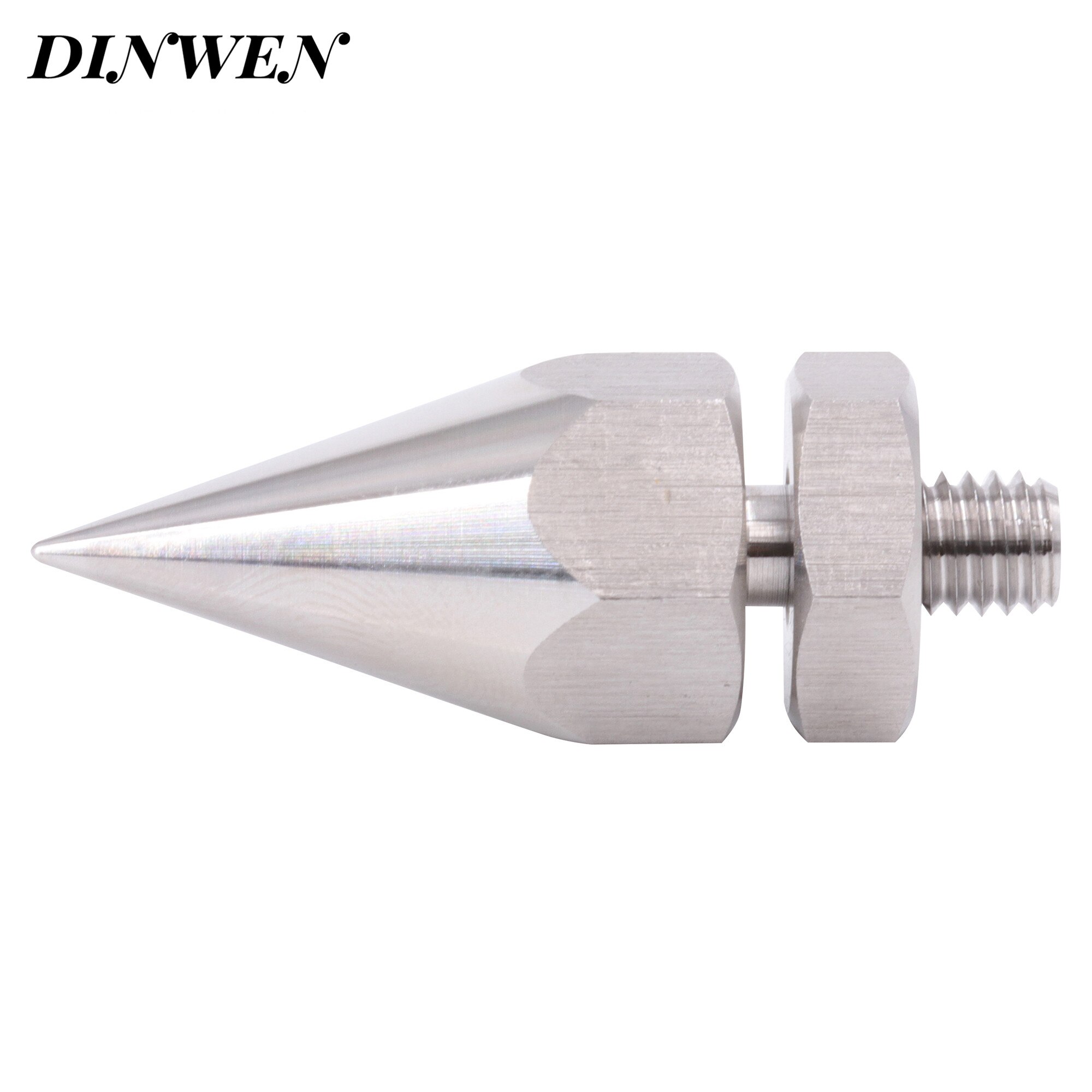 304 Stainless Steel Speaker Spike M6 M8 M10 Thread AMP Studio Monitor Turntable Pad 40mm Instrument Isolation Stand Cone Foot