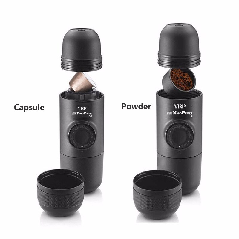 Yrp Handleiding Draagbare Hand Druk Espresso Draagbare Handmatige Koffie Cup Mini Koffiezetapparaat