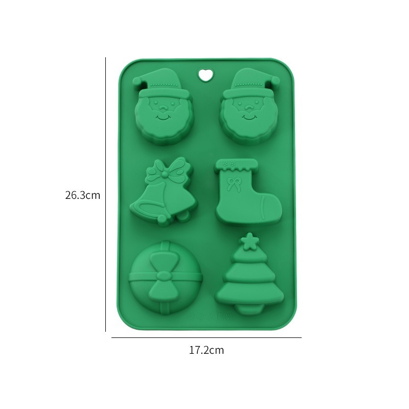 Stampo in silicone per candele per albero di Natale 3D kit per realizzare candele natalizie fai-da-te Sapone fatto a mano Gesso Strumenti di cottura in resina Regali di festa: Di Colore Giallo chiaro