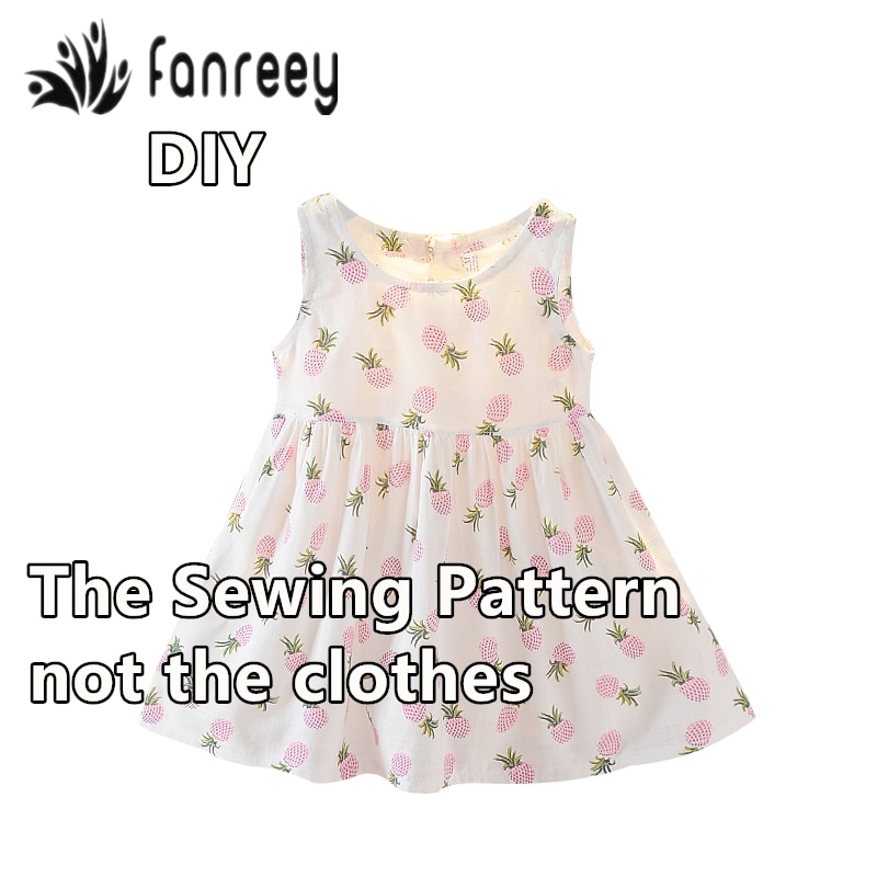 Sewing Patterns of Baby vest skirt princess Dress Vicedeal Sewing Patterns of Baby vest skirt princess Dress Vicedeal