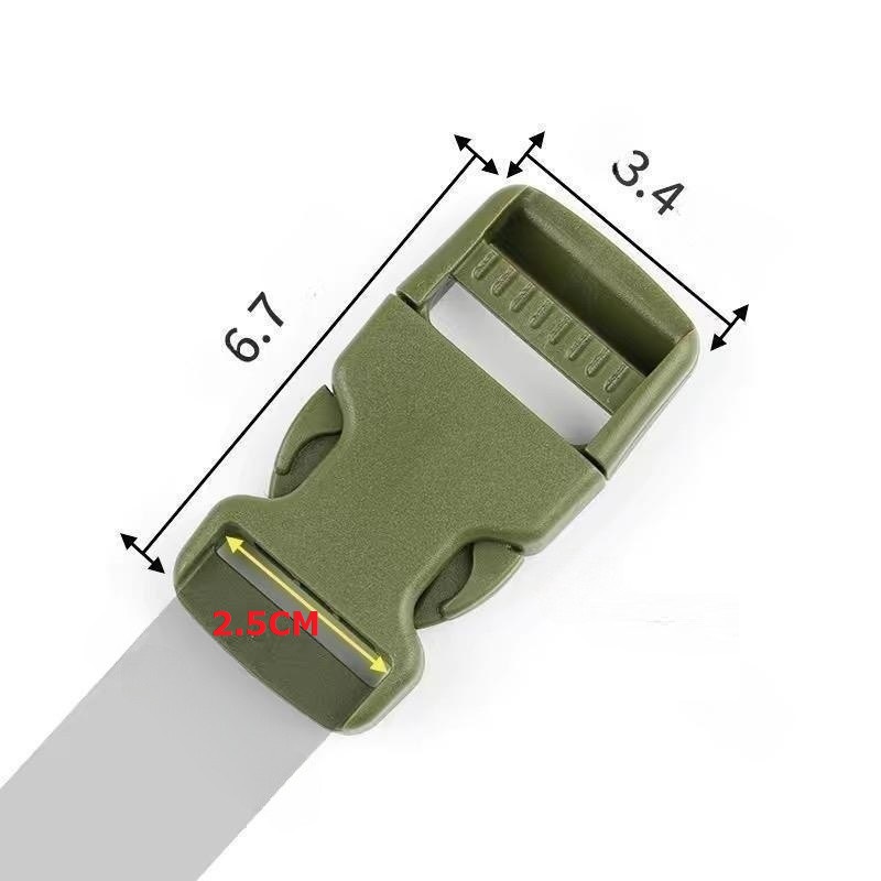 Plastic Buckle clip Double Dark Green Color Adjustable Side Release Buckles 2cm/2.5cm/3.8cm/5cm Quick Release Buckles 2pcs/bag: Antique Brass