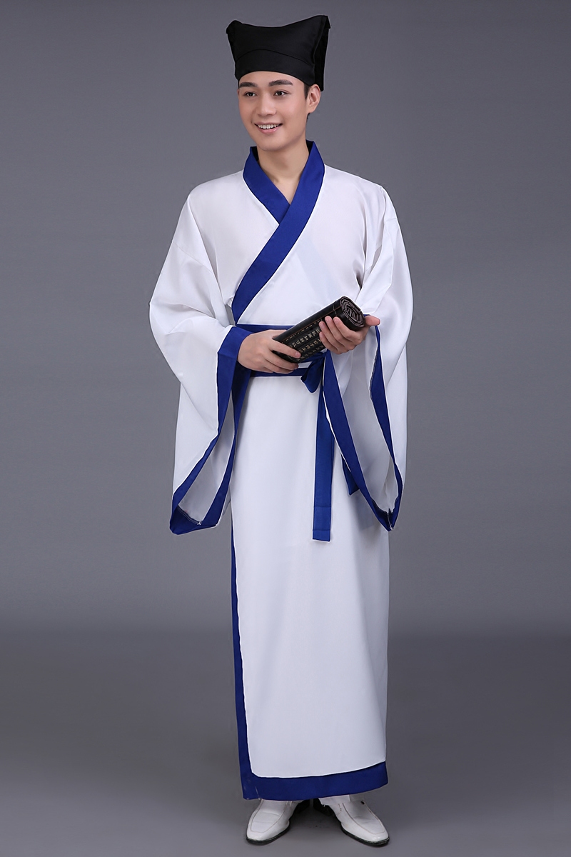 vestido tradicional chino antiguo traje Hanfu hombres Scholar ropa de los hombres ropa tradicional